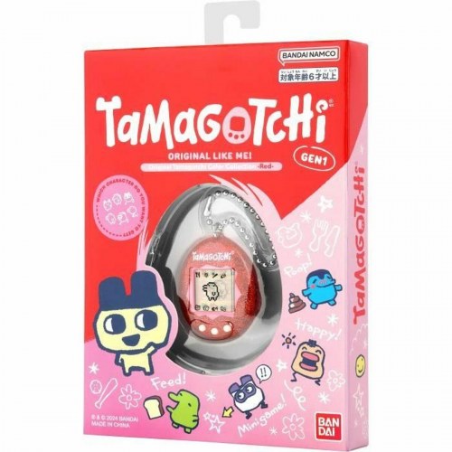 Interaktivt kæledyr Tamagotchi - rød