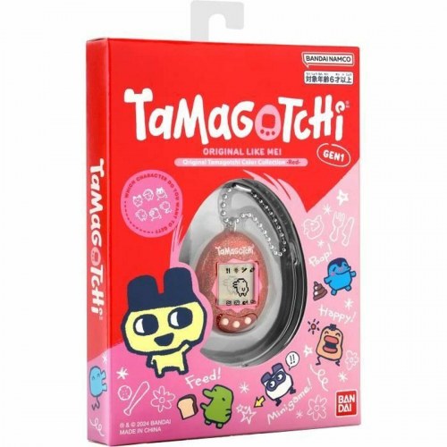 Interaktivt kæledyr Tamagotchi - rød