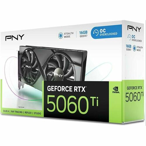 PNY GeForce RTX 5060 Ti - 16 GB GDDR6/GDDR7 grafikkort