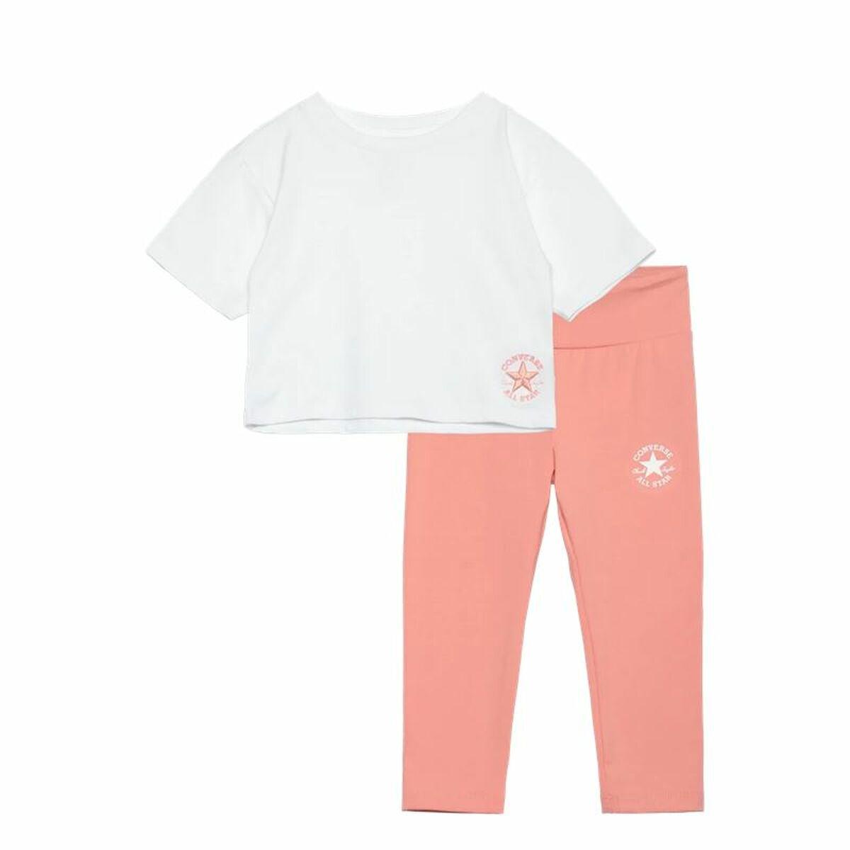 Converse sæt til piger - T-shirt og leggings, 6-7 år