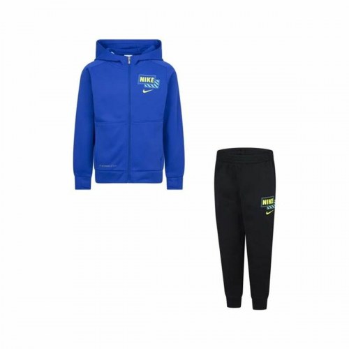 Nike Adp Therma-Fit Gfx FZ træningssæt til børn - 24 mdr, blå