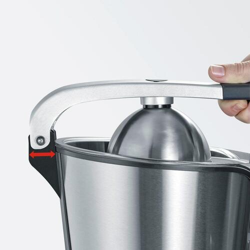 Severin CP 3544 elektrisk citruspresser - sort/sølv