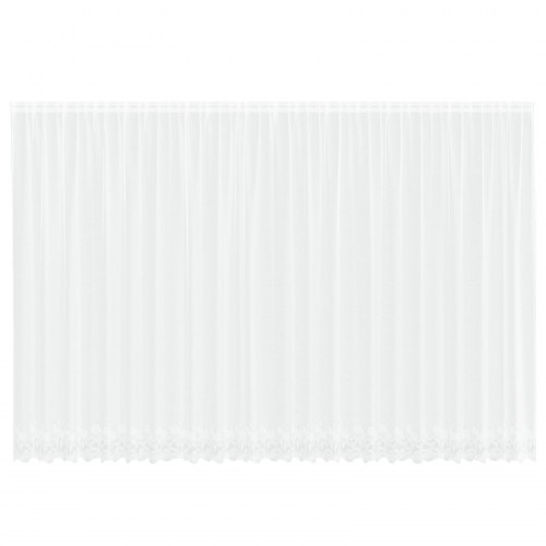 Gardiner med gardiner Hvid 500x100cm Polyester