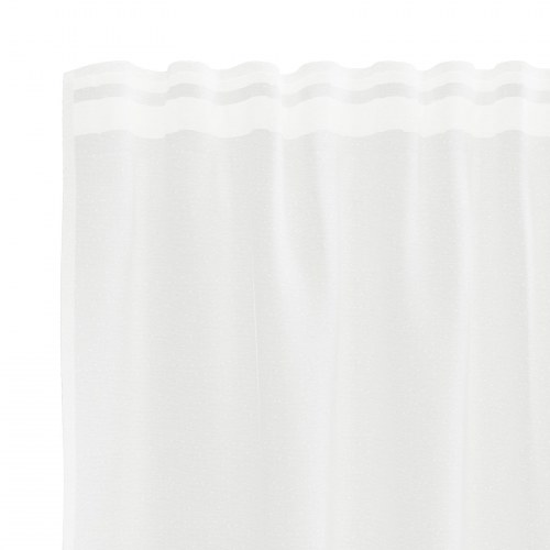 Gardiner med gardiner Hvid 500x100cm Polyester