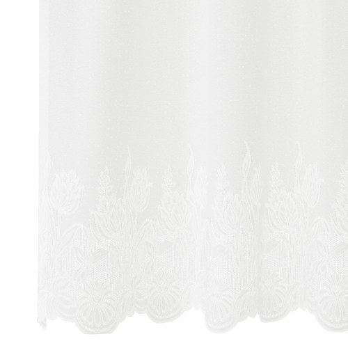 Gardiner med gardiner Hvid 500x100cm Polyester