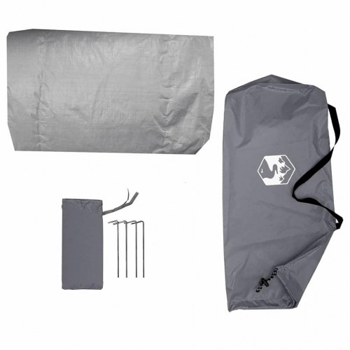 Indertelt Sort 208 x 140 x 175 cm Trådnet