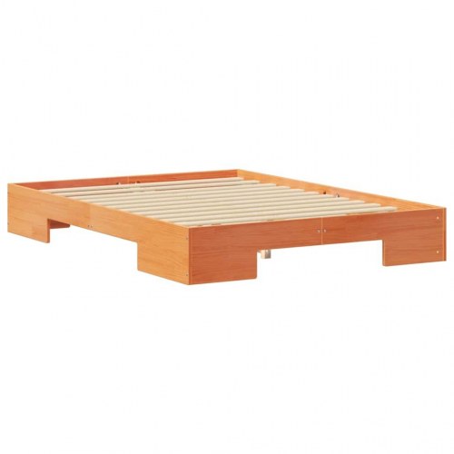 Gulvsengestel brun 120 x 200 cm