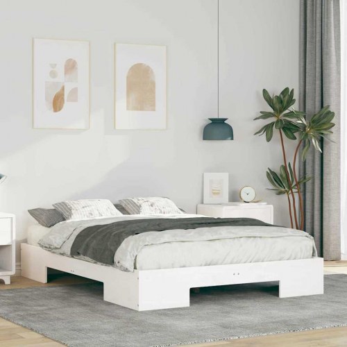 Sengestel 135 x 190 cm - hvid