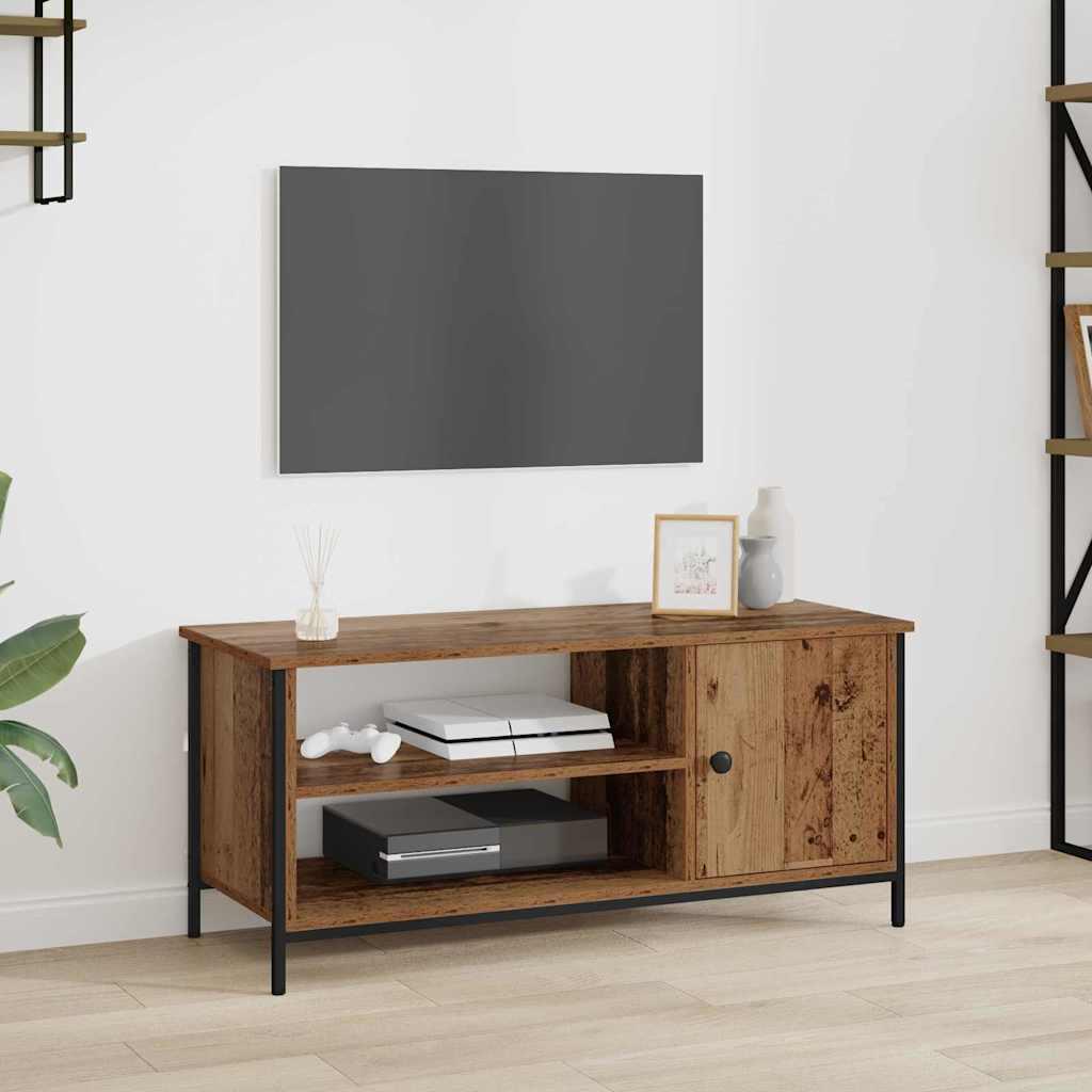 TV-skab Gammelt træ 100 x 40 x 45 cm Konstrueret træ