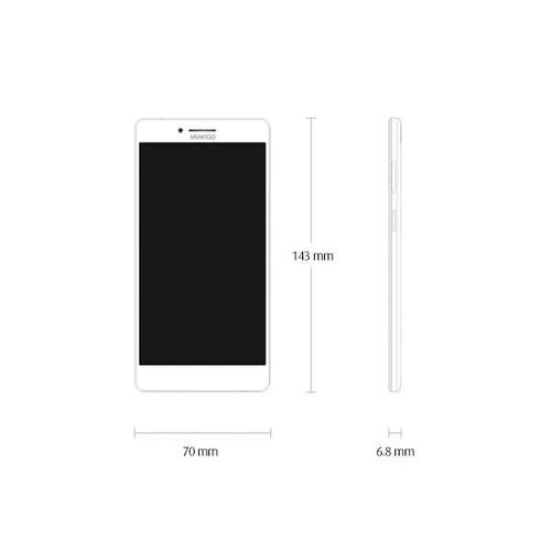 MyWigo UNO 5'' Smartphone Hvid