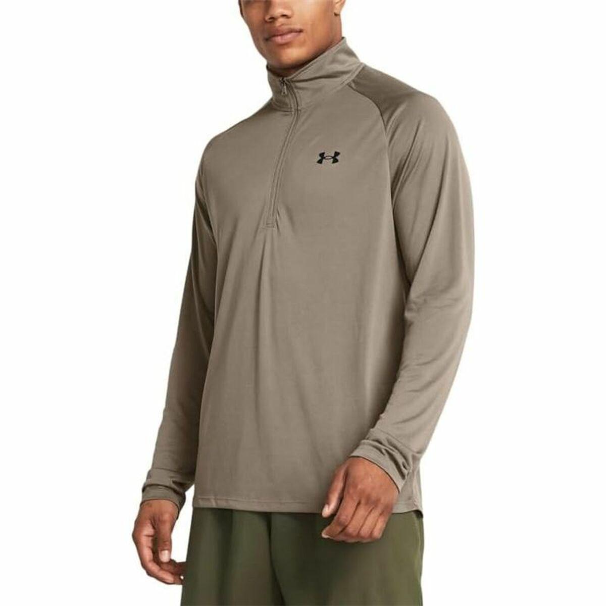 Under Armour Tech 2.0 1/2 Zip langærmet herre T-shirt - M