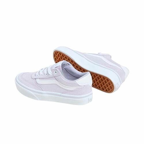 Vans Brooklyn LS Foil Pink - børnesneakers str. 31