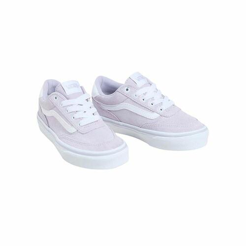 Vans Brooklyn LS Foil Pink - børnesneakers str. 31