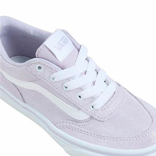 Vans Brooklyn LS Foil Pink - børnesneakers str. 31