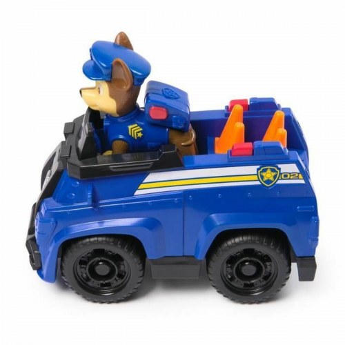The Paw Patrol actionfigur - politibil med Chase, blå/sort