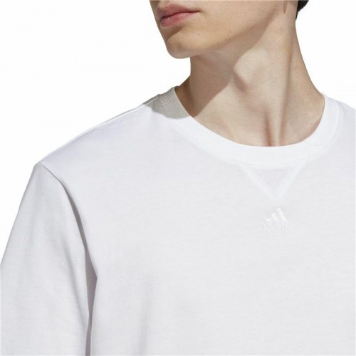 Adidas M All Szn T kortærmet herre T-shirt - Hvid (L)