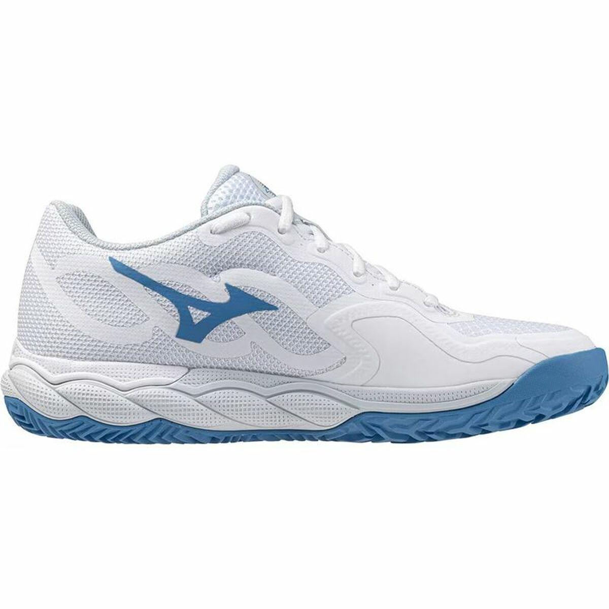Mizuno Wave Enforce Court CC tennissko til damer - hvid, str. 41