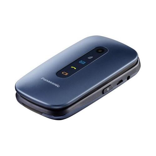 Mobiltelefon til ældre mennesker Panasonic KX-TU456EXCE 2,4" LCD Bluetooth USB Blå