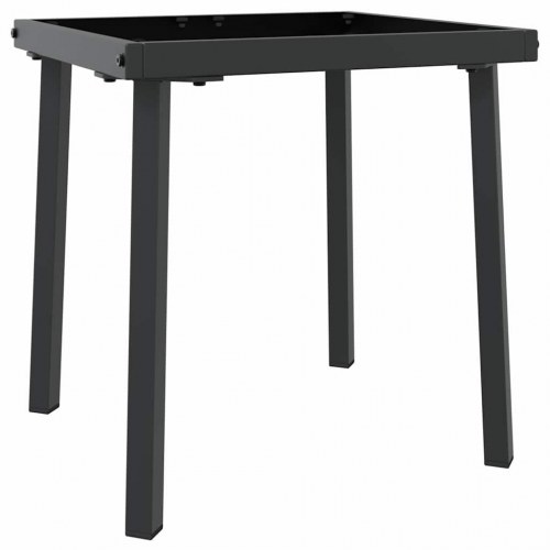 Solseng-sæt i polyrattan - 2 solsenge + bord, sort, 197 × 70 × 82 cm