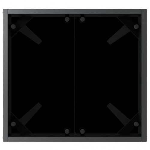Solseng-sæt i polyrattan - 2 solsenge + bord, sort, 197 × 70 × 82 cm