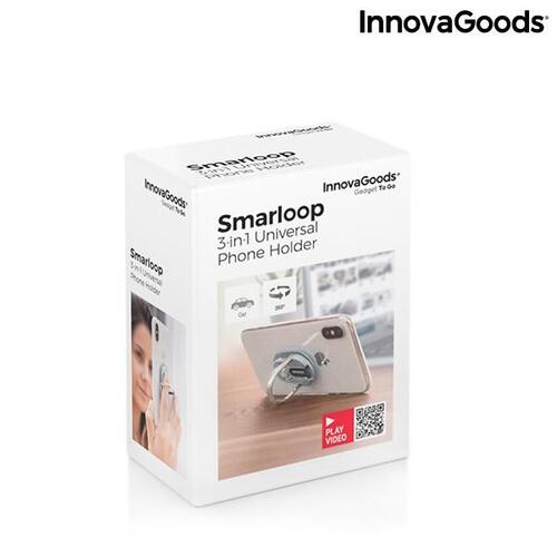 Universal 3-i-1 mobiltelefonholder Smarloop InnovaGoods