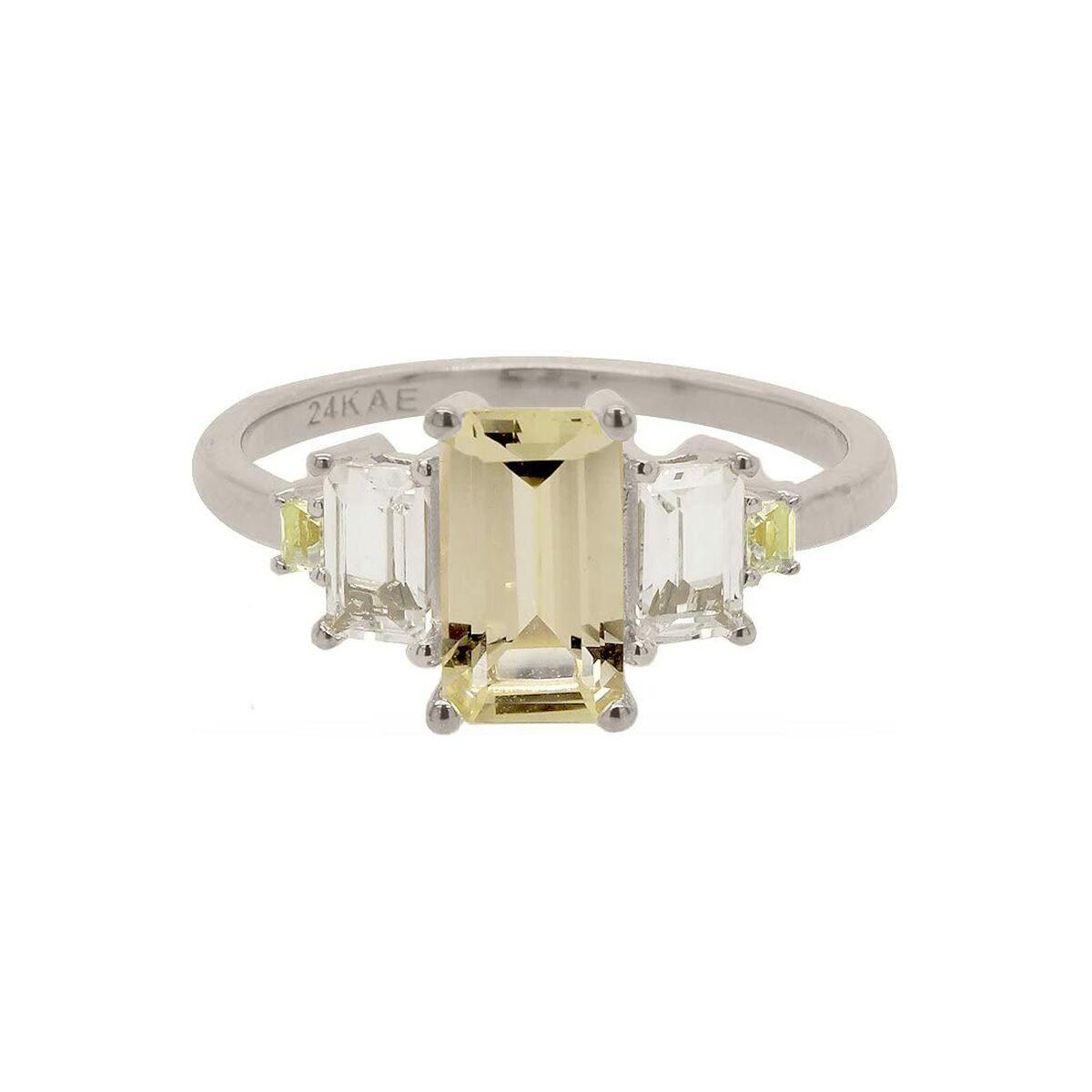 24KAE ring til kvinder 12411S/60 - elegant metalring
