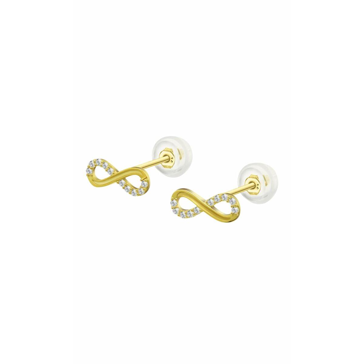 Lotus øreringe til kvinder - elegante infinity ørestikker