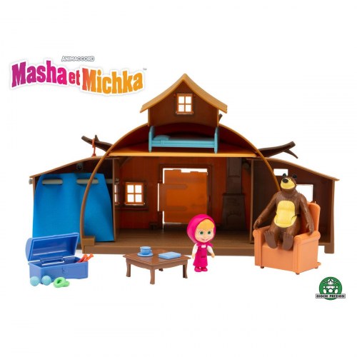 Legetøjssæt Masha and the Bear - Playset med figurer