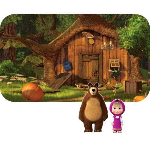 Legetøjssæt Masha and the Bear - Playset med figurer