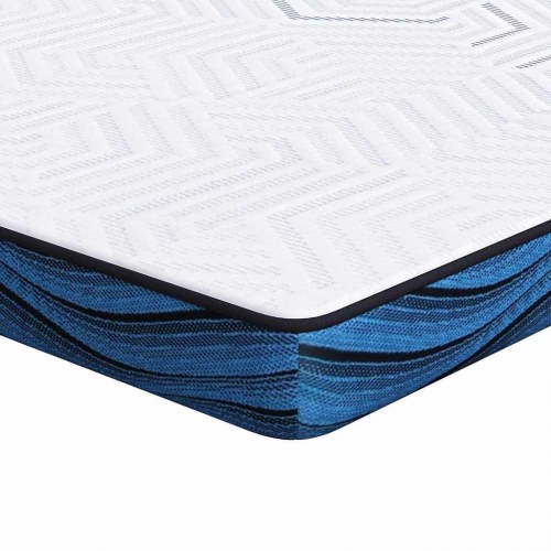 Topmadras i memoryskum 140 x 200 cm - hvid