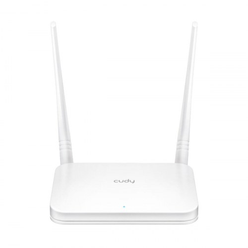 Cudy WR300 trådløs router - 300 Mbit/s, hvid
