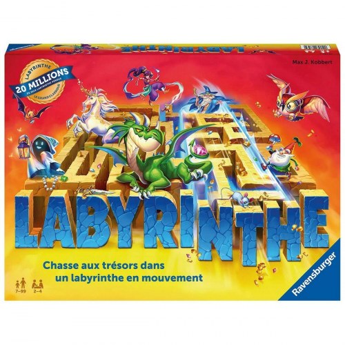 Ravensburger Labyrinth - fransk udgave brætspil (7+ | 2-4 spillere)