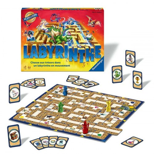 Ravensburger Labyrinth - fransk udgave brætspil (7+ | 2-4 spillere)