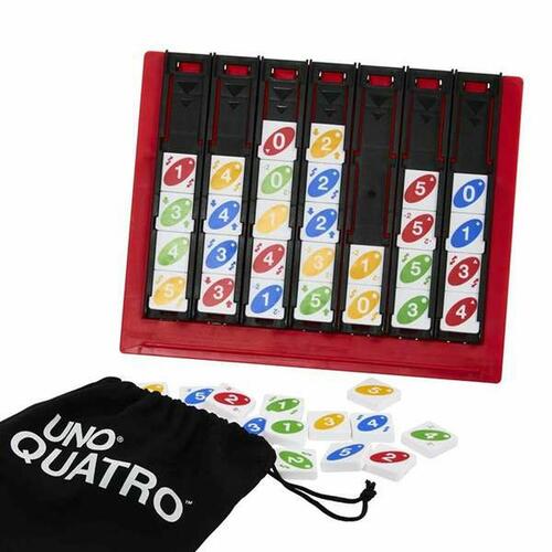 UNO Quatro - Lærerigt brætspil fra Mattel