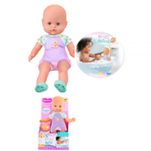 Baby dukke - lilla, multifarvet (fra 3 år)