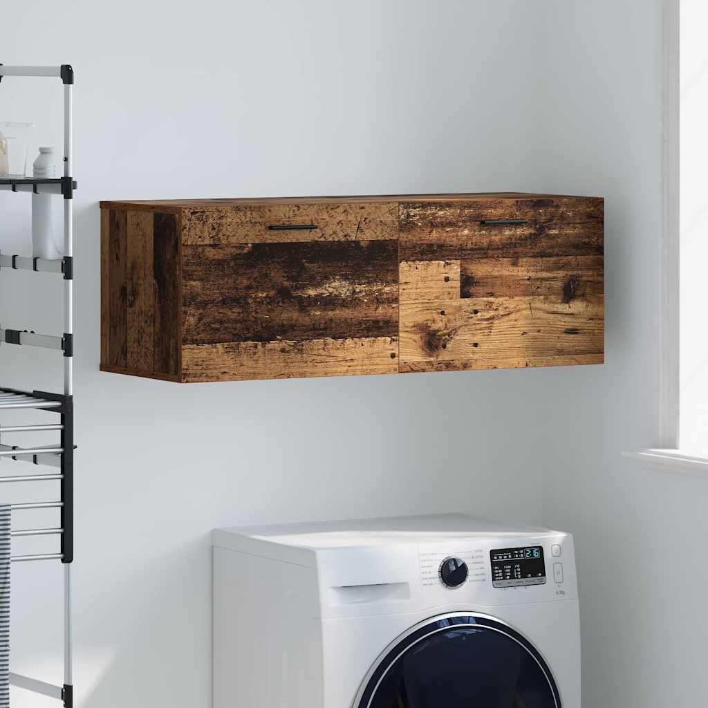 Vægskab Gammelt træ 100 x 36.5 x 35 cm Konstrueret træ