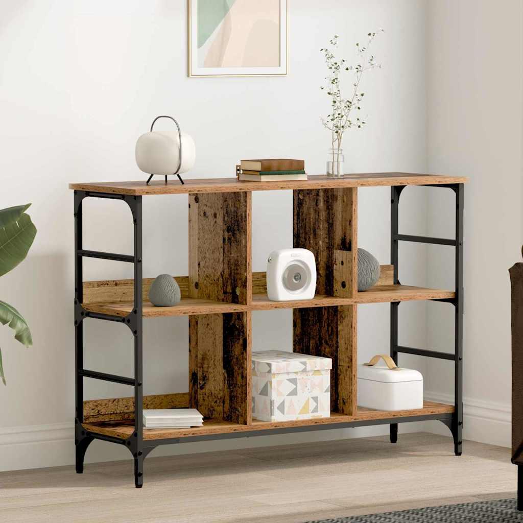 Sidebord Brun 102 x 32 x 73.5 cm Konstrueret træ