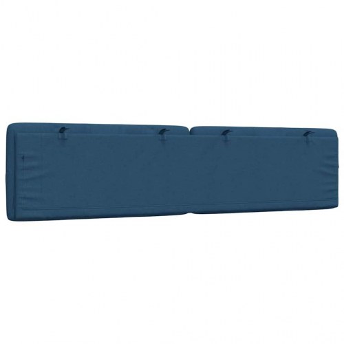 Gavlpude 200 cm stof blå