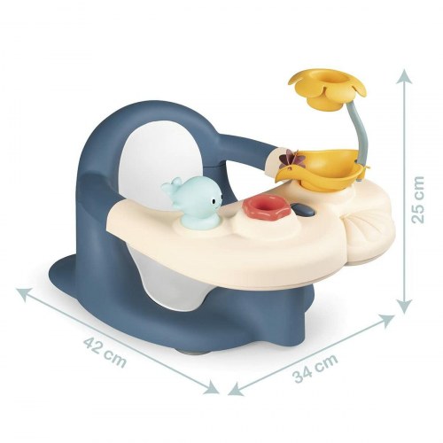 Badestol til baby Smoby - 42 × 34 × 25 cm, blå