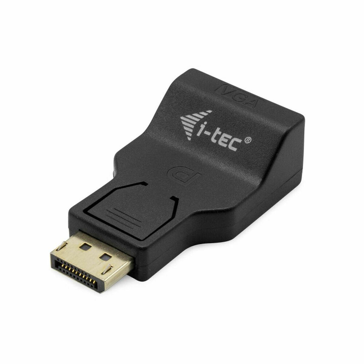 DisplayPort til VGA-adapter i-Tec DP2VGAADA Sort