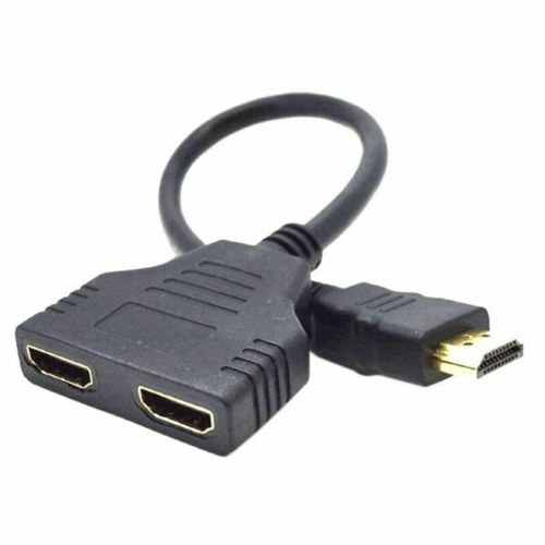 HDMI-fordeler Gembird DSP-2PH4-04 - sort, 1x han til 2x hun