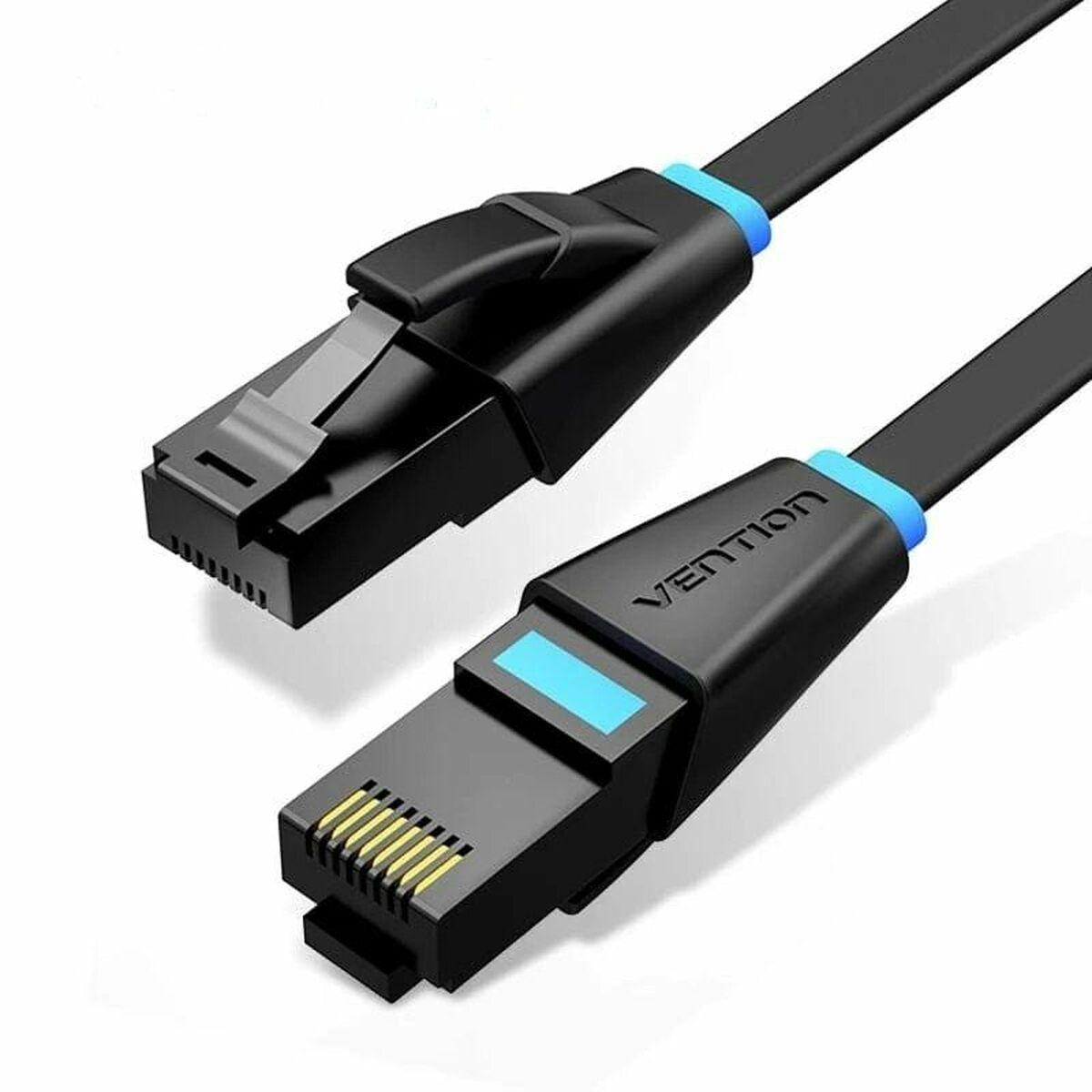 Netværkskabel Cat6 Vention - UTP, stift, 25 m, sort