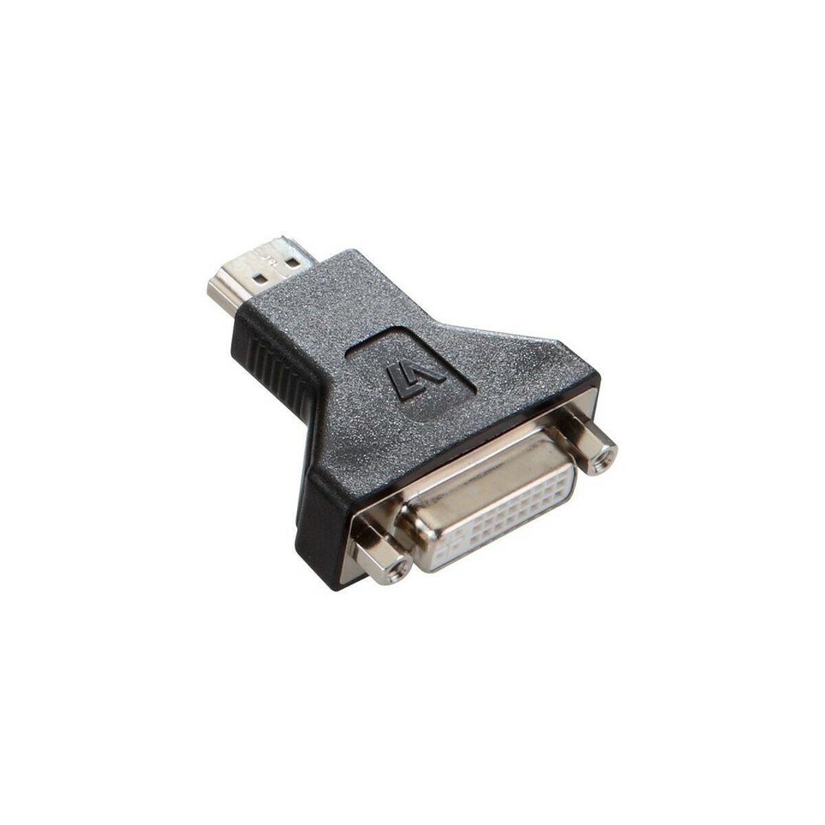 HDMI til DVI-D adapter V7 - Sort