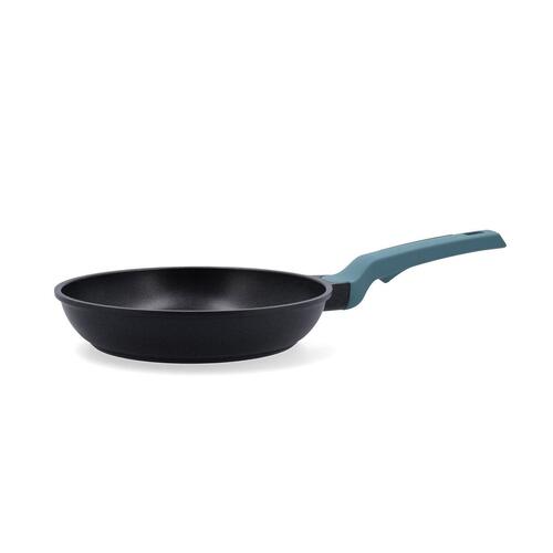 Confort stegepande blå metal Ø 24 cm - 6 stk.