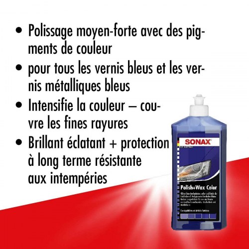 Sonax Polish + Wax Color - bilpolish