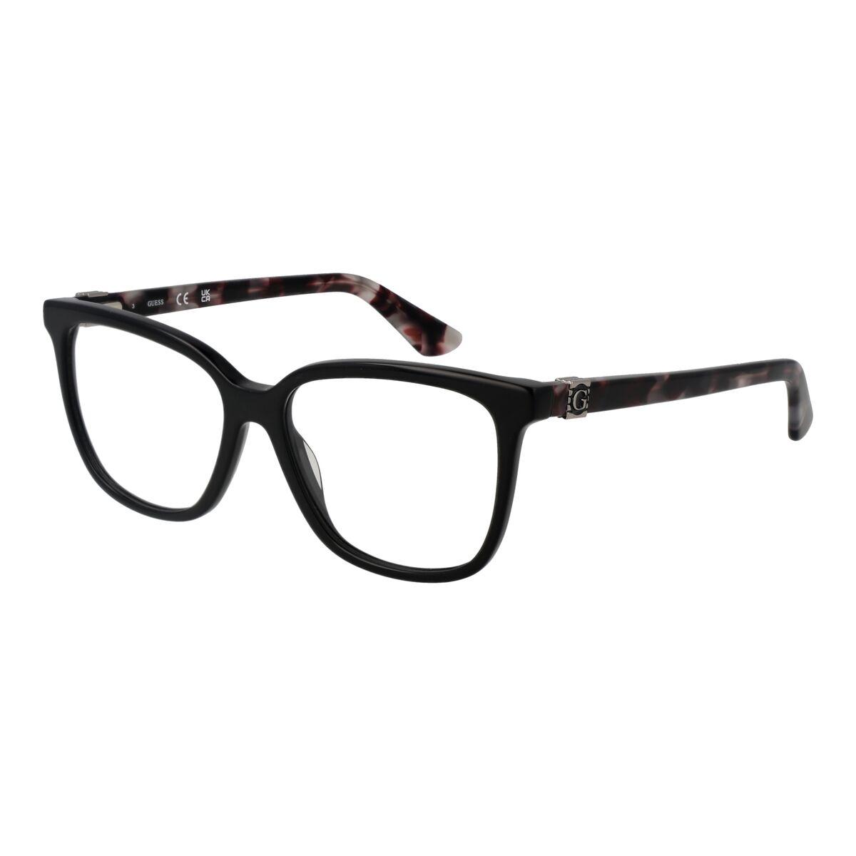 Guess GU2937-N 52005 - dame brillestel i sort/pletter