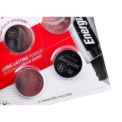 Energizer CR2032 lithium knapcellebatteri 3 V - 4-pak