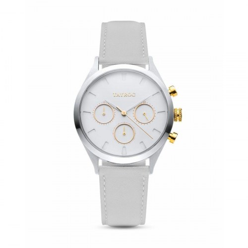 Tayroc Dameur TY61 - armbåndsur, Ø 36 mm, hvid/grå