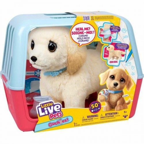 Tøjdyr hund - Little Live Pets, interaktiv, multifarvet