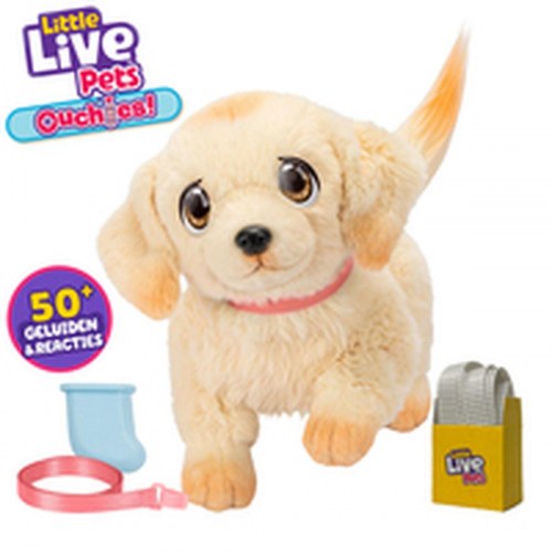 Tøjdyr hund - Little Live Pets, interaktiv, multifarvet